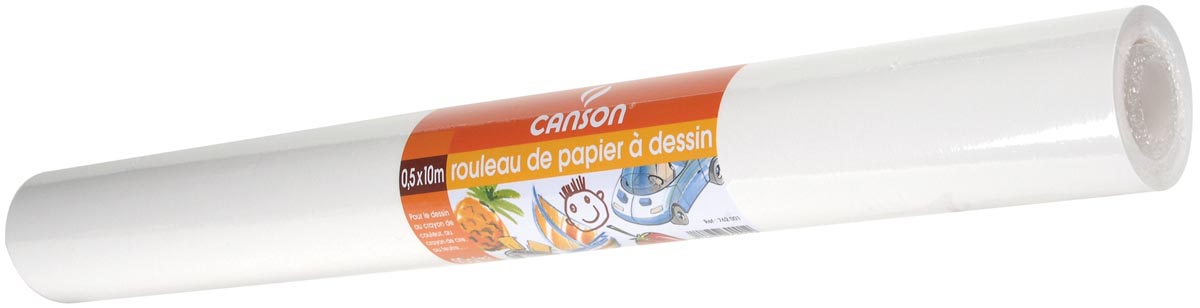 Canson tekenpapier, 90 g, ft 50 cm x 5 m, op rol afbeelding