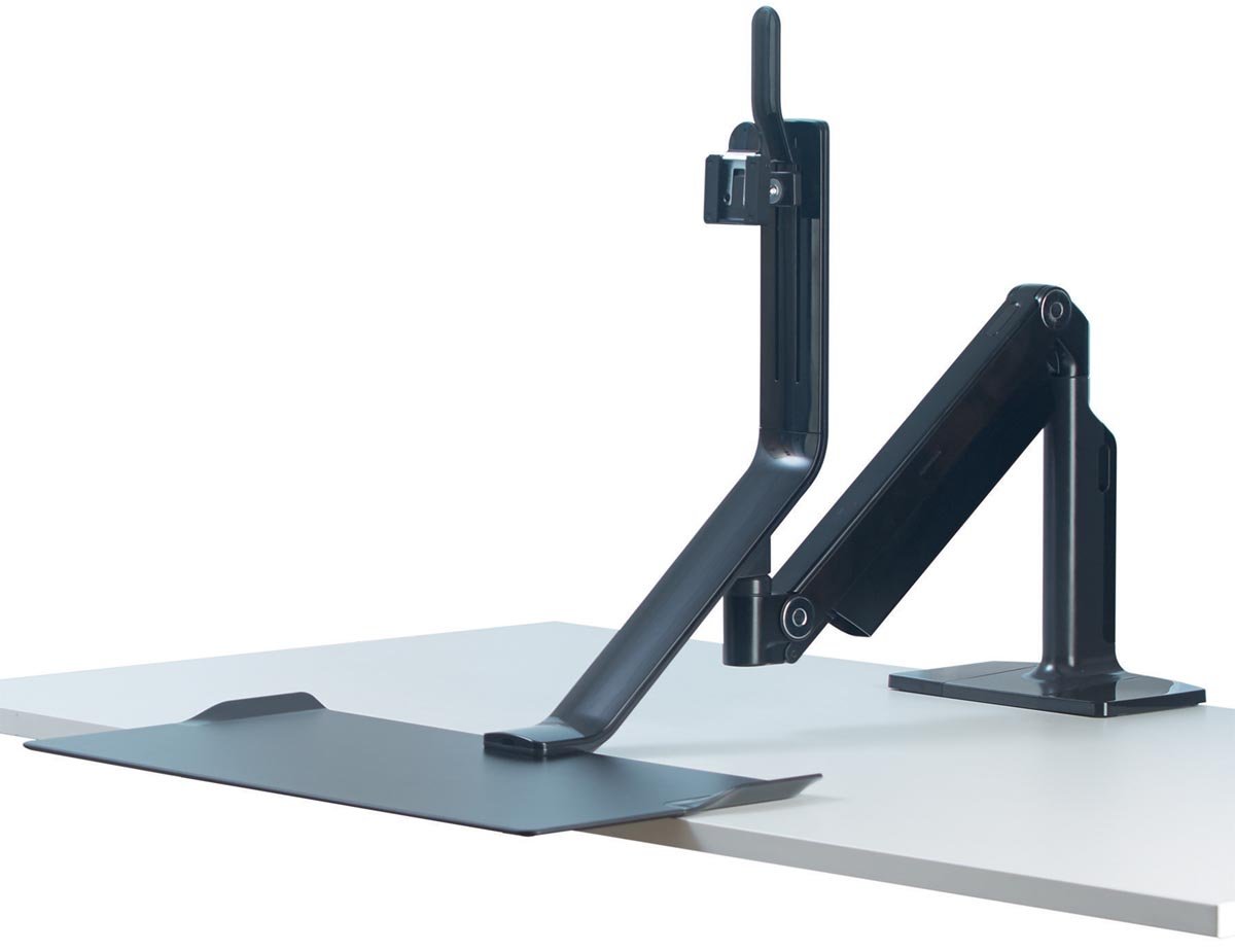 Fellowes Extend werkplatform, voor enkele monitorarm afbeelding