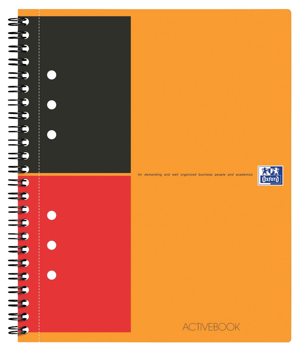 Oxford INTERNATIONAL activebook, 160 bladzijden, ft A5+, gelijnd afbeelding