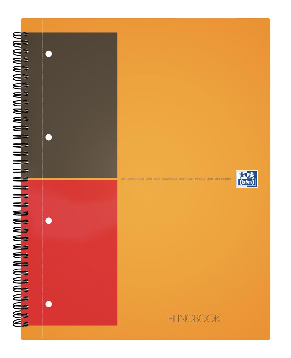 Oxford INTERNATIONAL filingbook, 200 bladzijden, ft A4+, gelijnd afbeelding