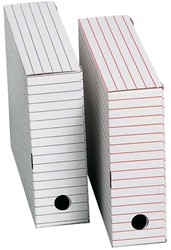 Archiefdoos, ft 31 x 24,5 x 8,5 cm (b x h x d), set van 2