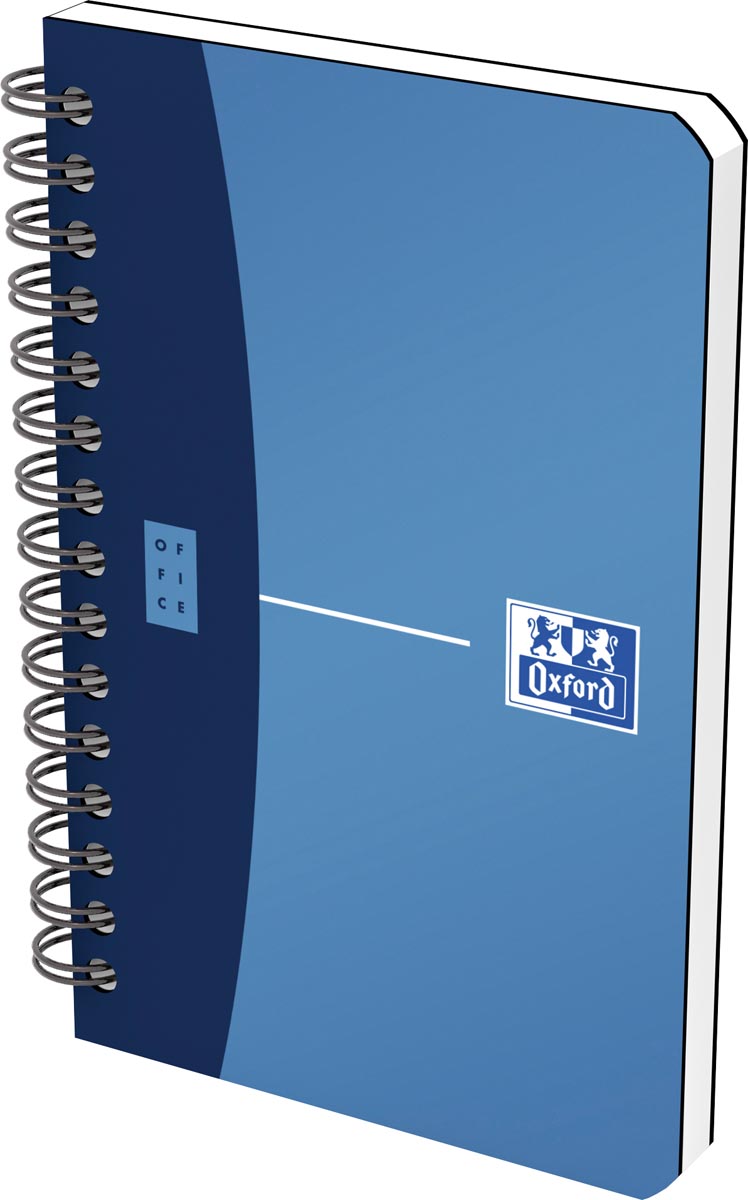 Oxford Office Urban Mix notitieboekje, 180 bladzijden, ft 9 x 14 cm, geruit 5 mm, geassorteerde kleuren