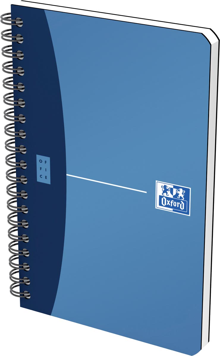 Oxford Office Urban Mix notitieboekje, 180 bladzijden, ft 11 x 17 cm, geruit 5 mm, geassorteerde kleuren