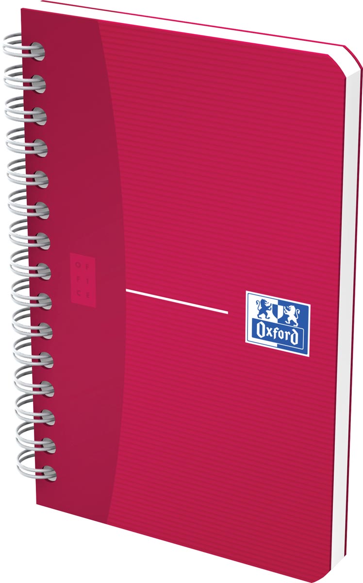 Oxford Office My Colours notitieboekje, 180 bladzijden, ft 9 x 14 cm, geruit 5 mm, geassorteerde kleuren