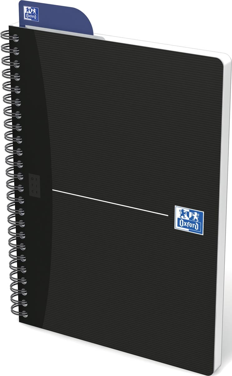 Oxford Office Essentials Spiraalblok Smart Black 180 Bladzijden Ft A5 Geruit 5 Mm huismerk kopen in de aanbieding Oxford Office Essentials Spiraalblok Smart Black 180 Bladzijden Ft A5 Geruit 5 Mm huismerk kopen in de aanbieding