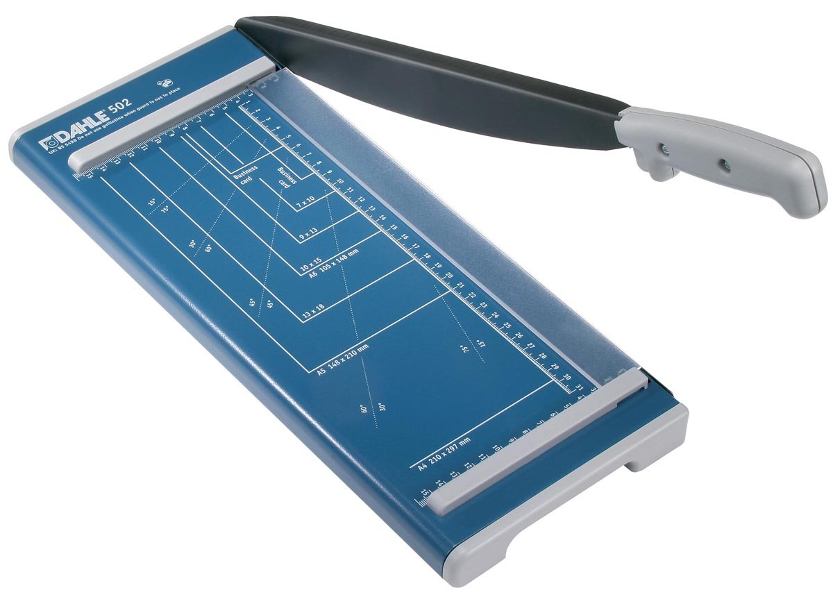 Dahle hefboomsnijmachine 502 voor ft A4, capaciteit: 8 vel afbeelding