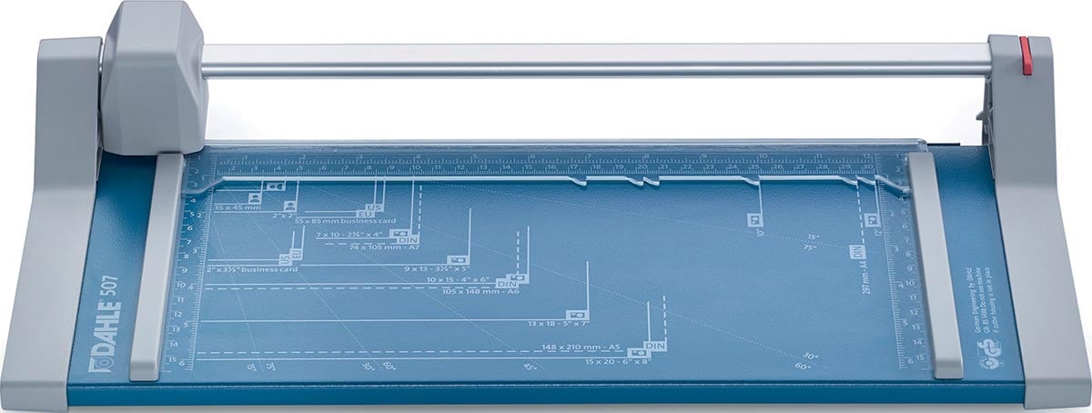 Dahle rolsnijmachine 507 voor ft A4, capaciteit: 8 vel afbeelding
