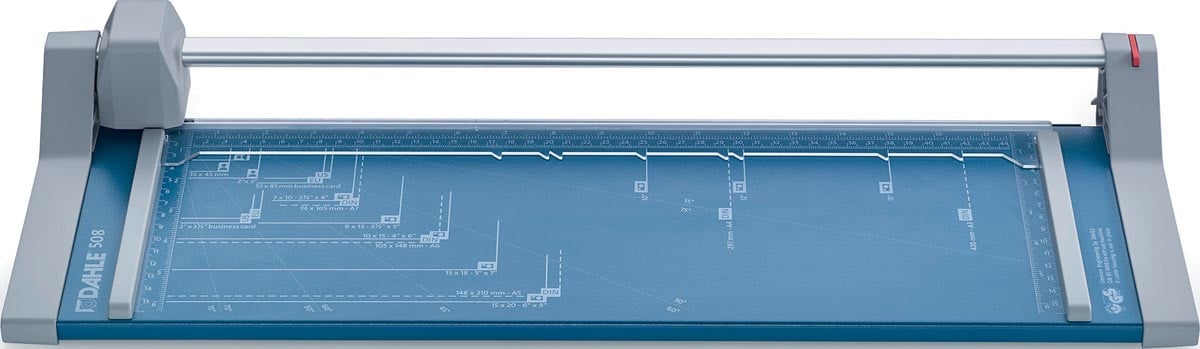 Dahle rolsnijmachine 508 voor ft A3, capaciteit: 6 vel afbeelding