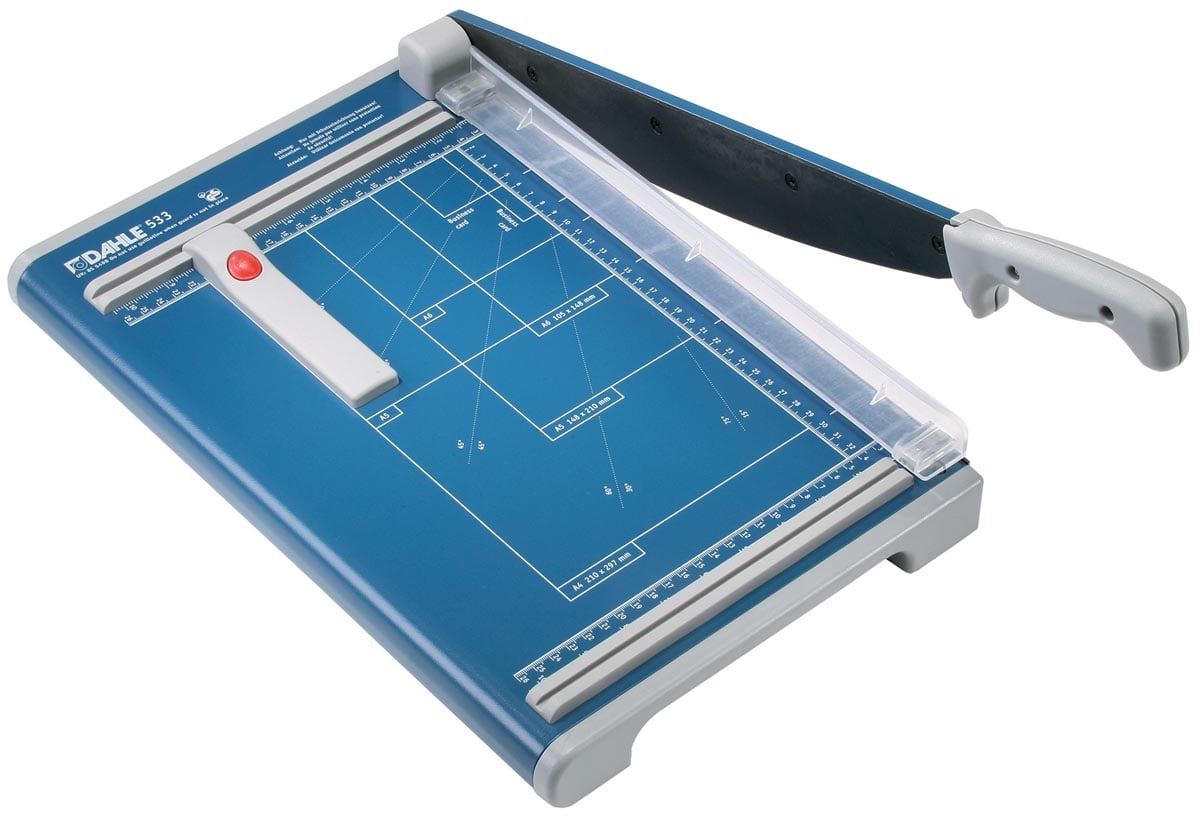 Dahle hefboomsnijmachine 533 voor ft A4, capaciteit: 15 vel afbeelding