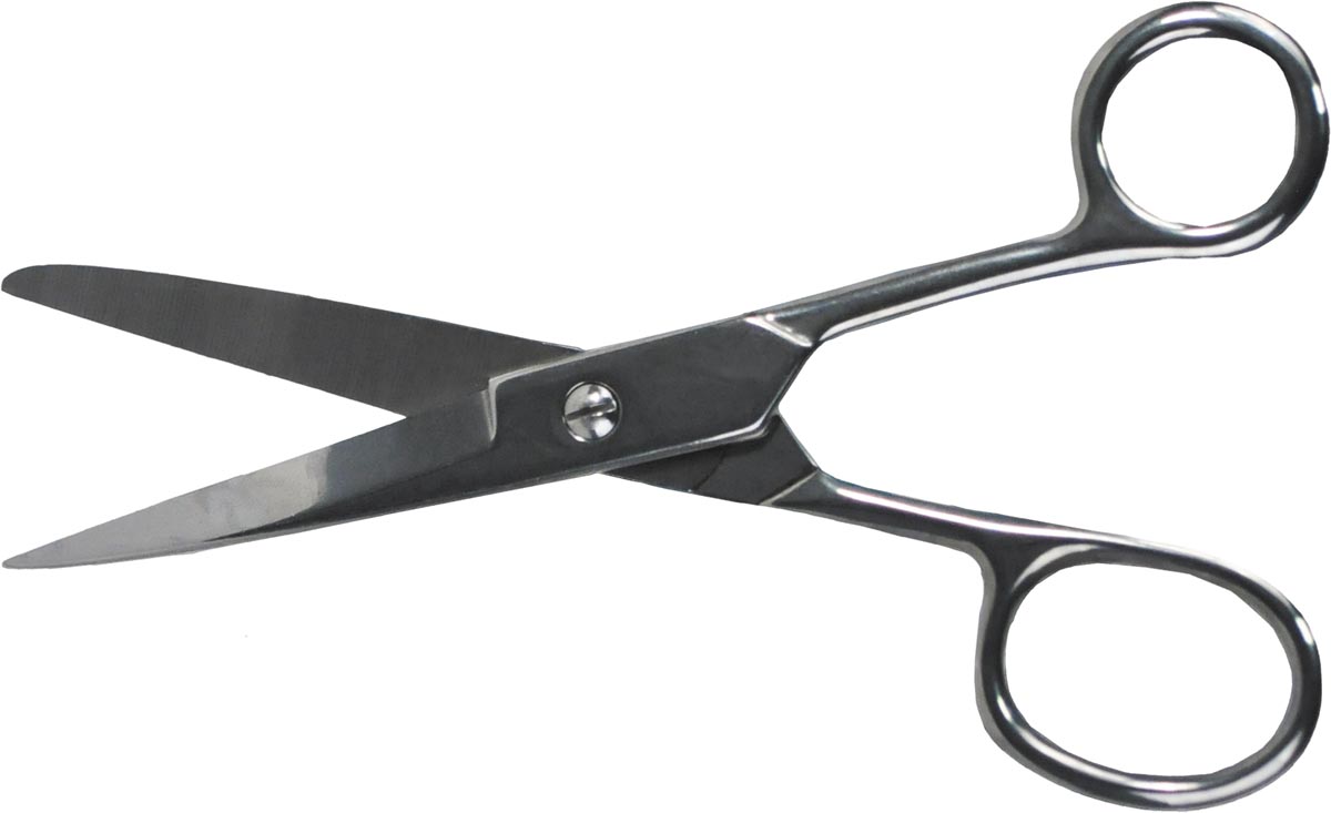 Desq schaar 18 cm, verchroomd, asymmetrische ogen Desq schaar 18 cm, verchroomd, asymmetrische ogen