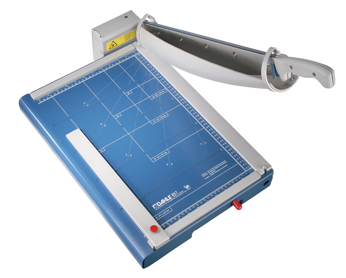 Dahle hefboomsnijmachine 867 voor ft A3, capaciteit: 35 vel afbeelding