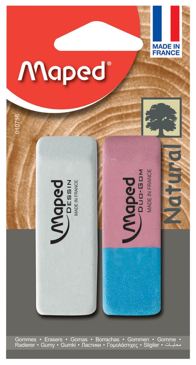 Maped Gum Dessin Duo Gom huismerk kopen in de aanbieding Maped Gum Dessin Duo Gom huismerk kopen in de aanbieding