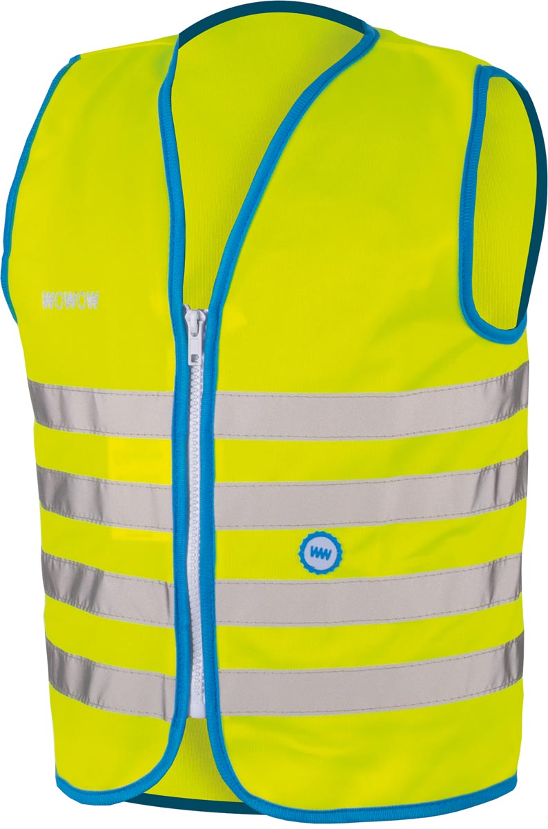 Wowow Fun Jacket fluohesje, geel, M (kind) afbeelding