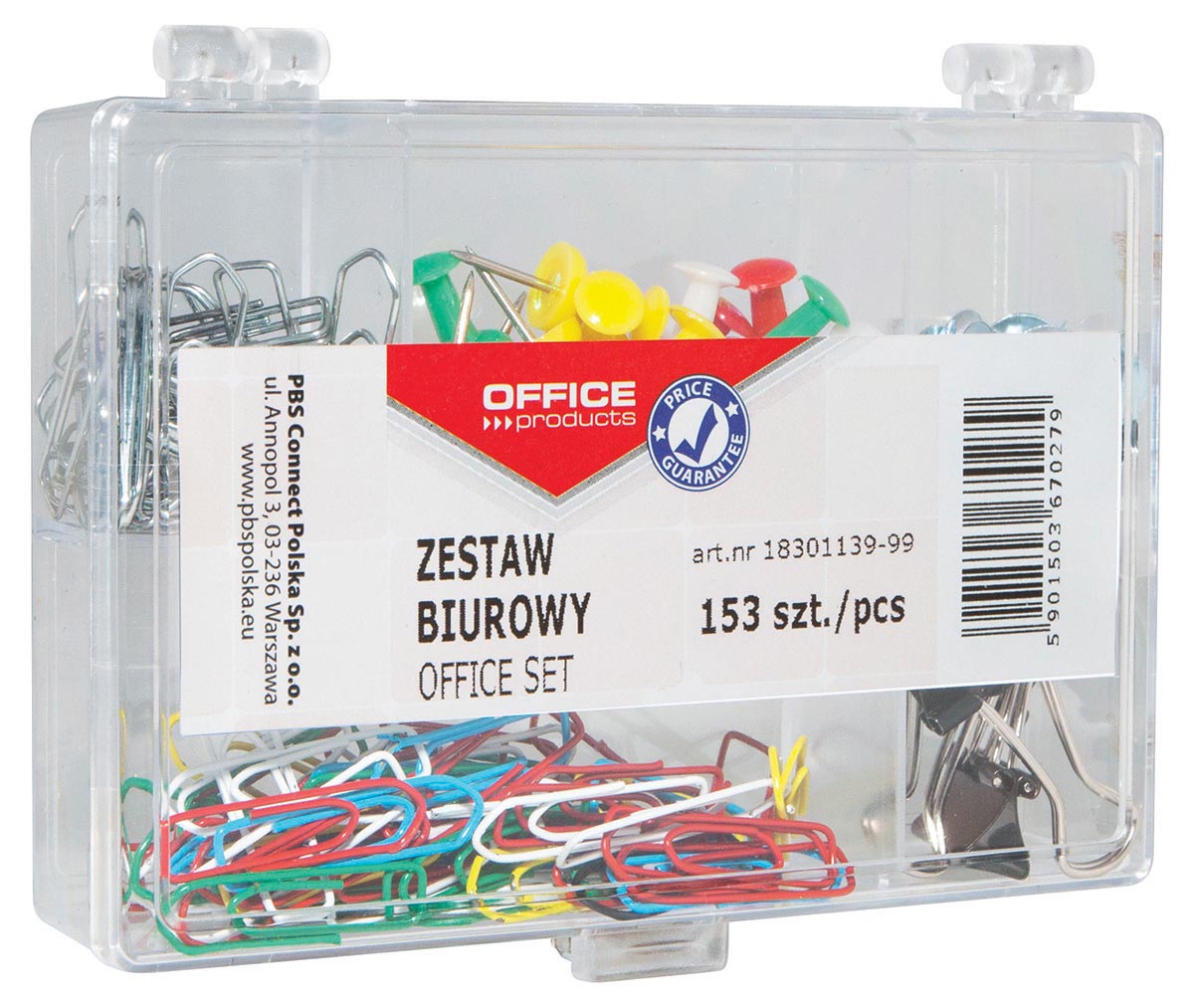 OFFICE products office set, 153 stuks