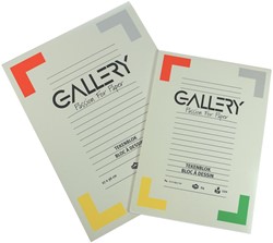 Gallery tekenpapier, 120 g, ft 27 x 36 cm, houtvrij papier, blok van 24 vel