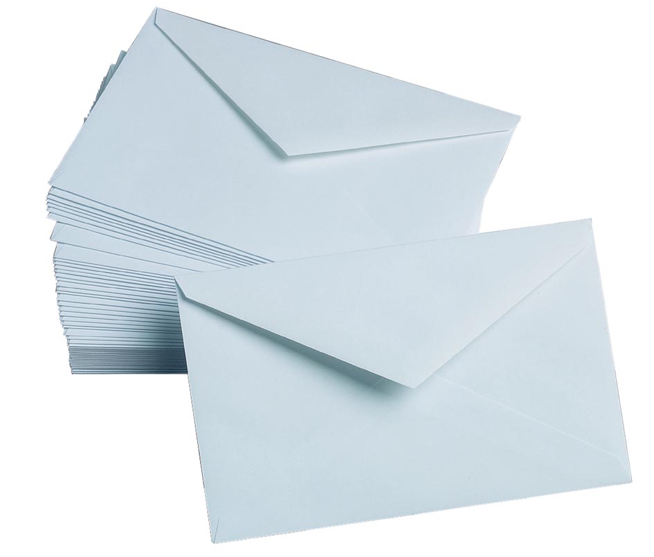 Gallery enveloppen ft 90 x 140 mm, gegomd, pak van 50 stuks afbeelding