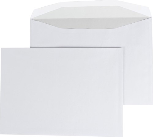 Gallery enveloppen ft 156 x 220 mm, stripsluiting, binnenzijde grijs, doos van 500 stuks