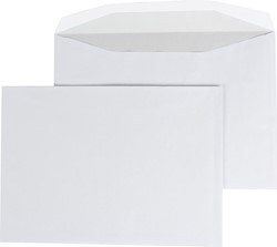 Gallery enveloppes, ft 156 x 220 mm, bande adhésive, sans fenêtre