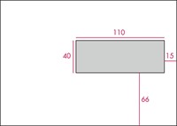 Gallery enveloppes, ft 156 x 220 mm, bande adhésive, fenêtre à droite (ft 40 x 110 mm)-1