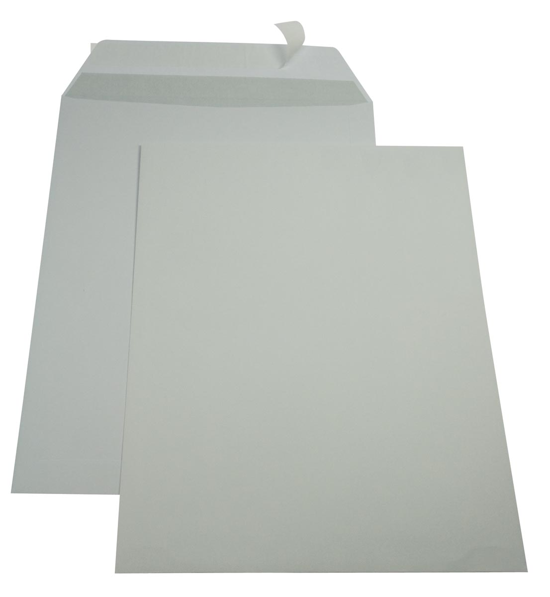 Gallery enveloppen ft 229 x 324 mm, stripsluiting, binnenzijde grijs, doos van 250 stuks afbeelding
