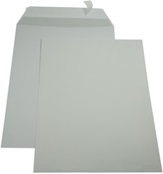 Gallery enveloppen ft 229 x 324 mm, stripsluiting, binnenzijde grijs, doos van 250 stuks
