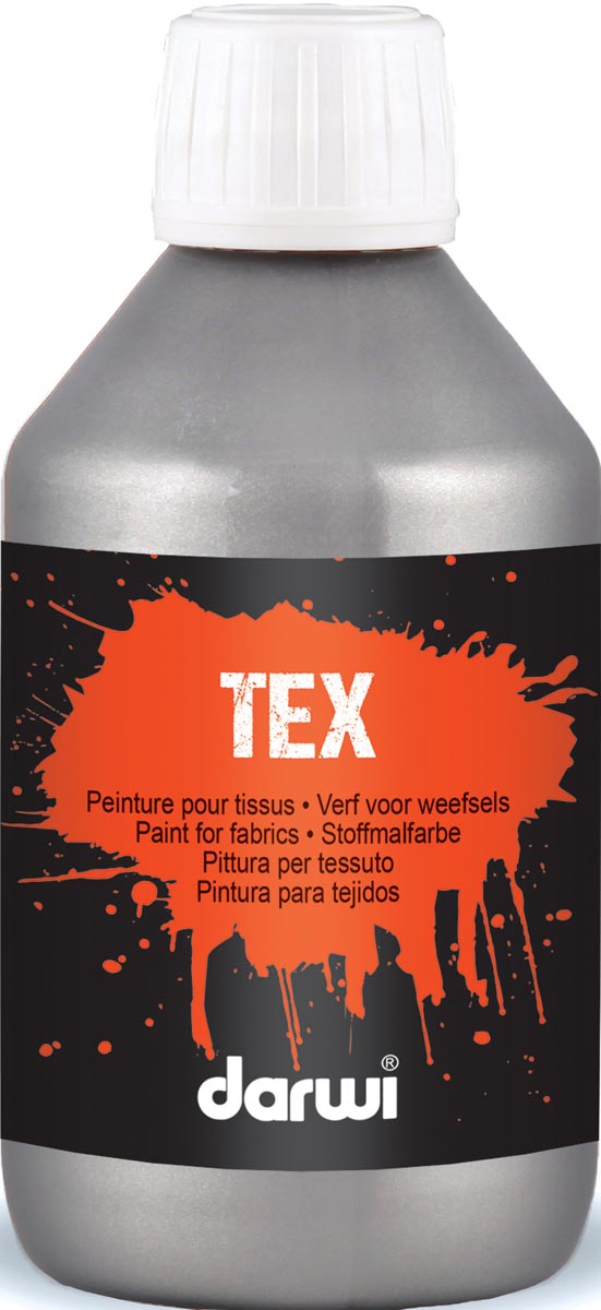 Darwi Textielverf Tex 250 Ml Zilver huismerk kopen in de aanbieding