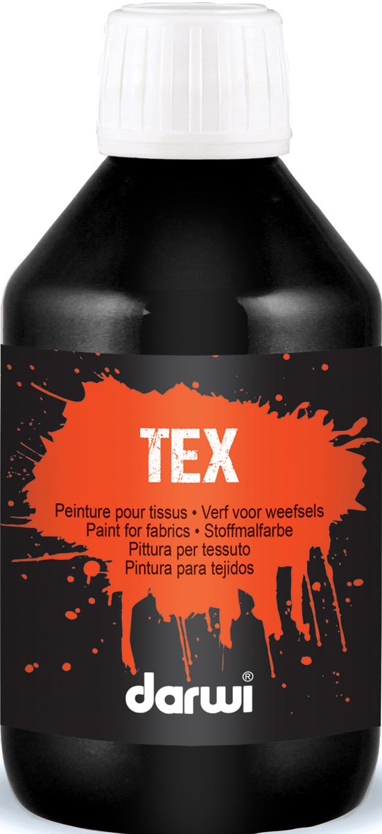 Darwi Textielverf Tex 250 Ml Zwart huismerk kopen in de aanbieding