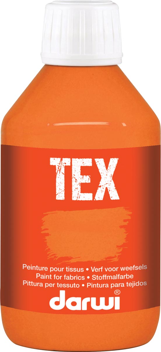 Darwi textielverf Tex, 250 ml, oranje