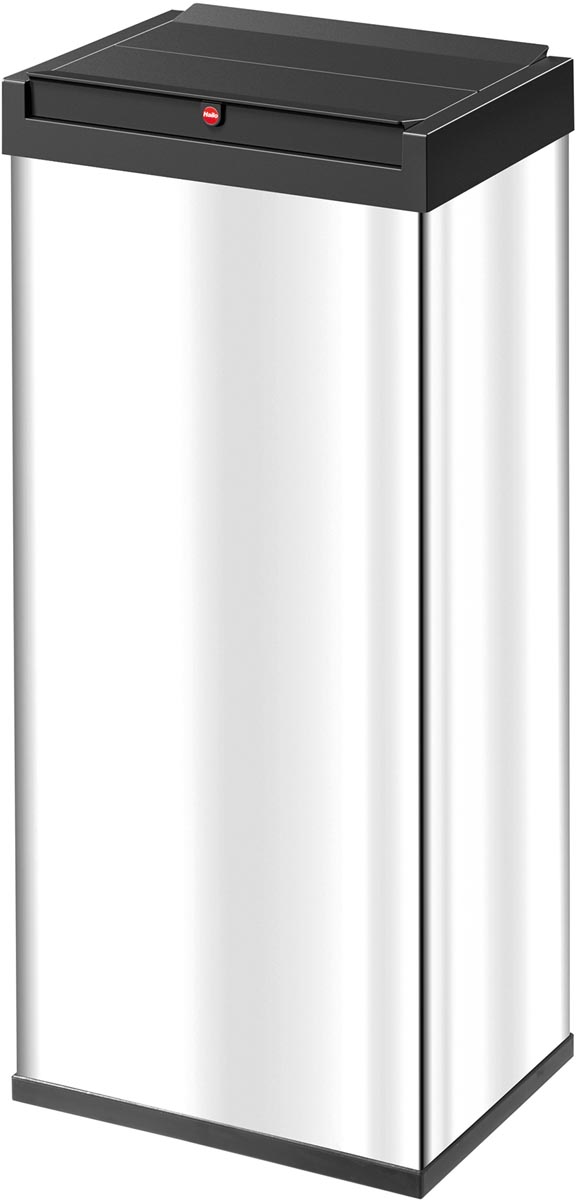 Hailo afvalbox Bigbox Swing, 52 liter, zilver