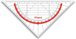 Maped geodriehoek Geo-Flex, ft 16 cm, flexibel