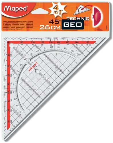 Maped geodriehoek Technic, ft 26 cm, met handvat-2