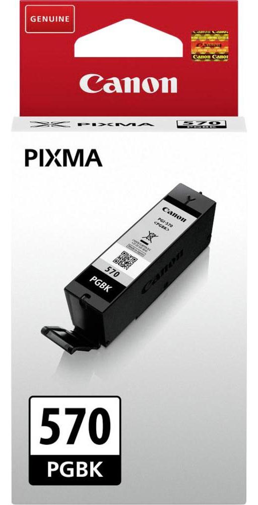 Canon inktcartridge PGI-570PGBK, 300 pagina&apos;s, OEM 0372C001, zwart afbeelding