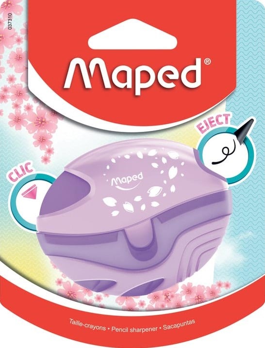Maped Taille Crayon Galactic Comfort 1 Trou Couleurs Pastel Sous Blister Bij Vindiq Office