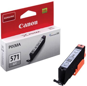Canon inktcartridge CLI-571GY, 780 pagina's, OEM 0389C001, grijs