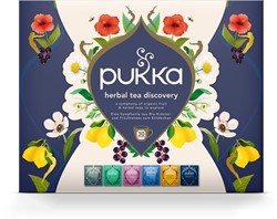 Pukka thee bio discovery box, geassorteerde smaken, doos van 30 stuks