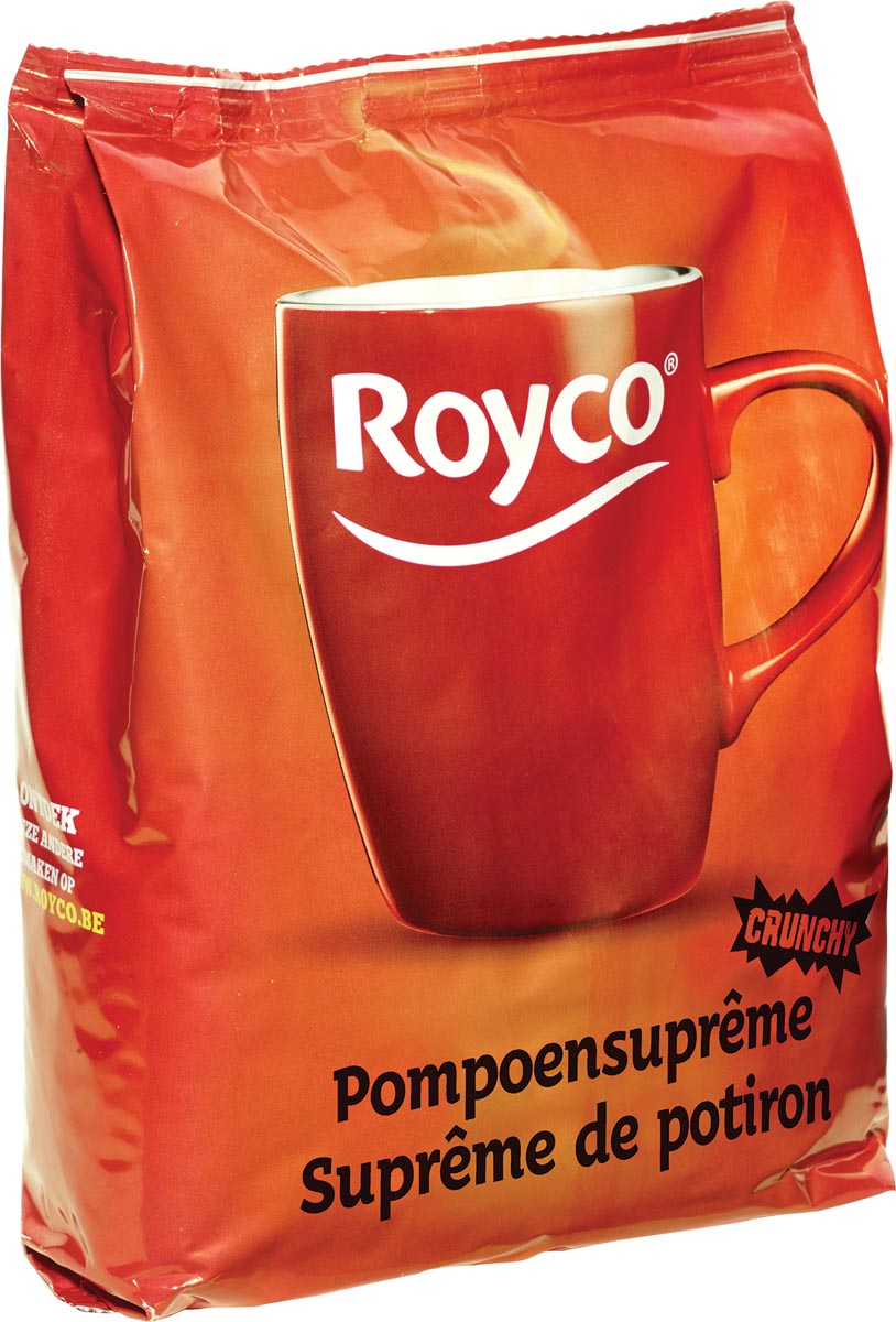 Royco Minute Soup pompoensuprême, voor automaten, 140 ml, 70 porties afbeelding