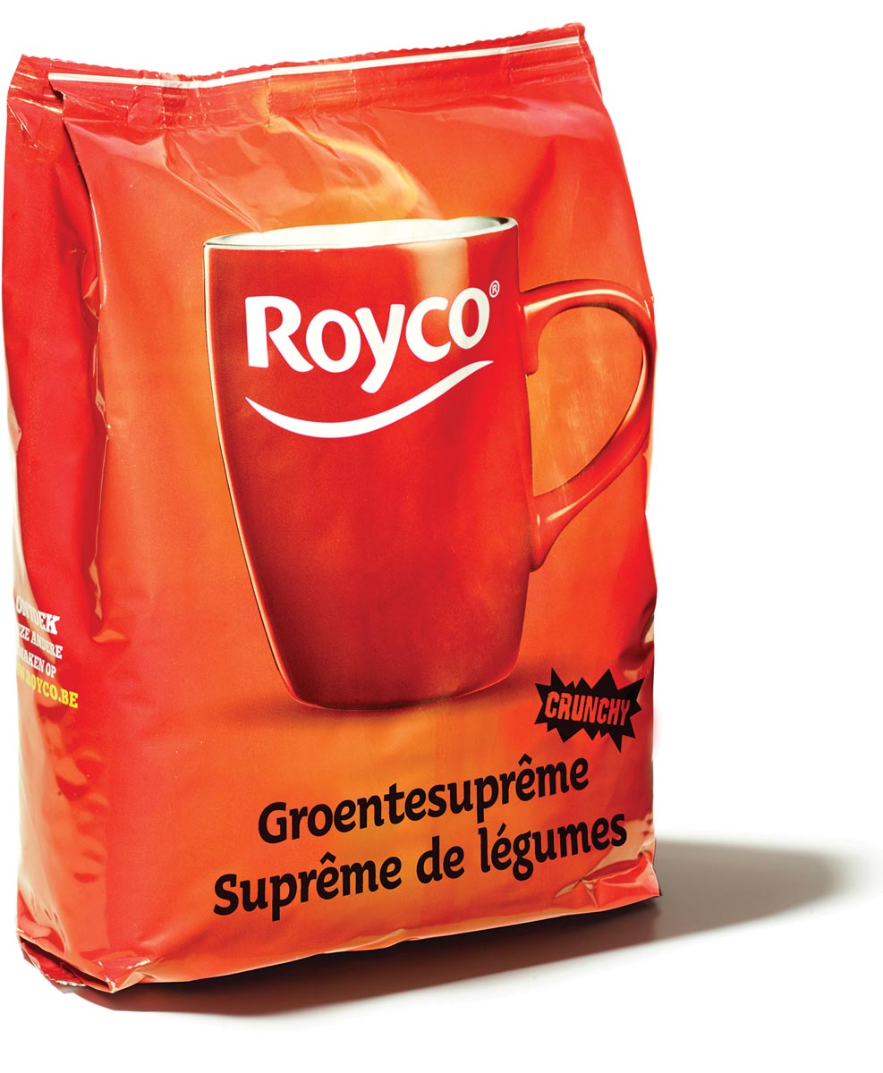 Royco Minute Soup groentensuprême, voor automaten, 140 ml, 90 porties afbeelding