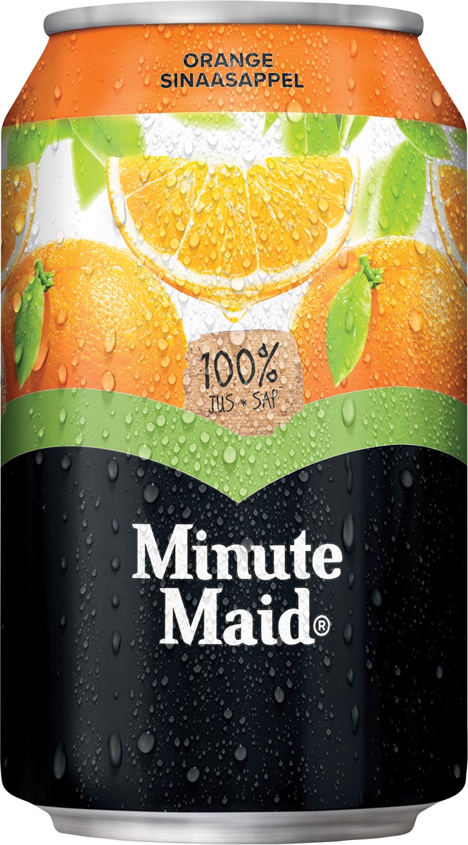 Minute Maid Orange Vruchtensap Blik Van 33 Cl Pak 24 Stuks huismerk kopen in de aanbieding