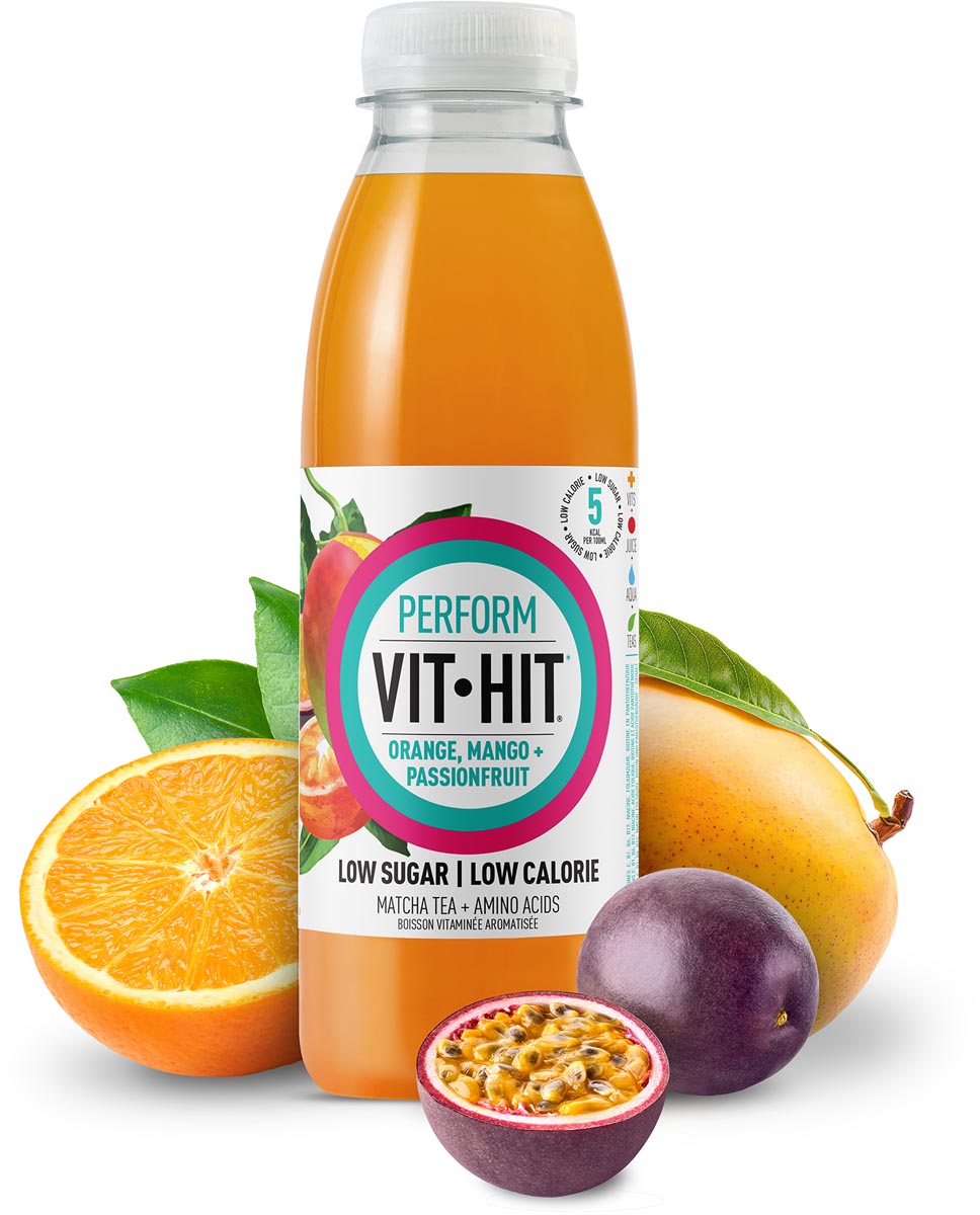 Vit Hit vitaminedrank Perform, flesje van 50 cl, pak van 12 stuks afbeelding