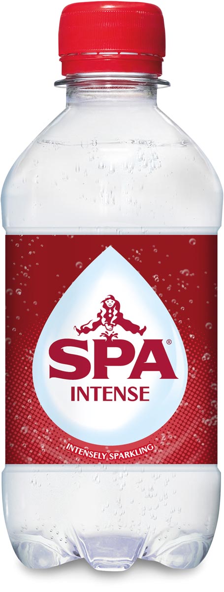 Spa Intense water, fles van 33 cl, pak van 24 stuks