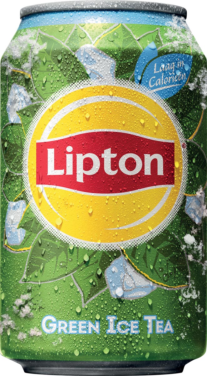 Lipton Ice Tea Green Frisdrank Blik Van 33Cl Pak 24 Stuks huismerk kopen in de aanbieding