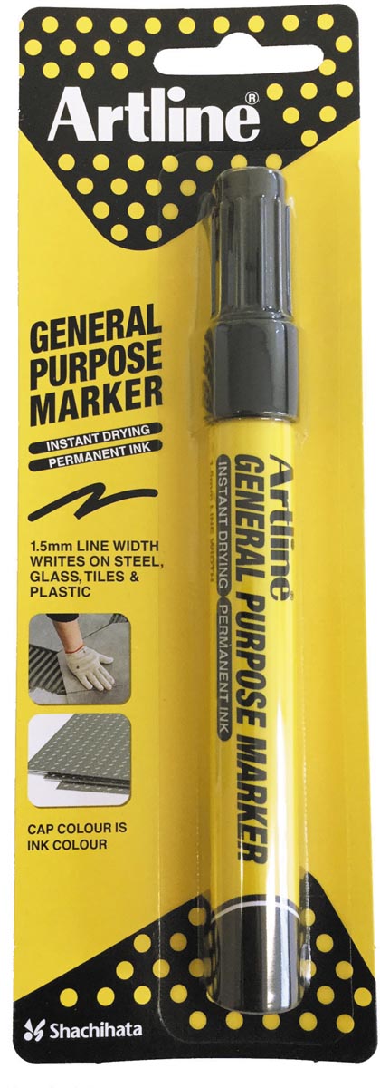 Artline marker General Purpose, zwart