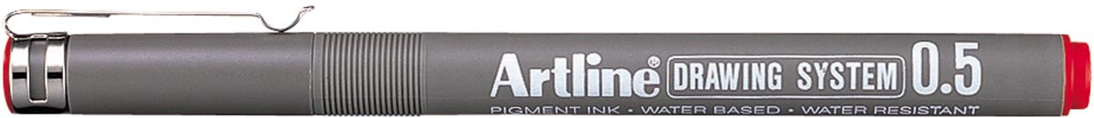 Artline Fineliner 0,5 mm, rood Top Merken Winkel
