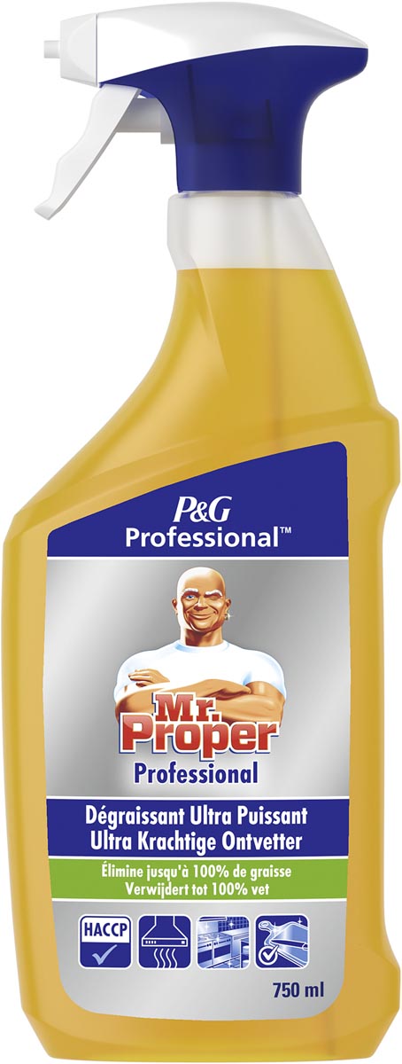 Mr Proper - Professional ultra krachtige ontvetter - Spray - 750 ml