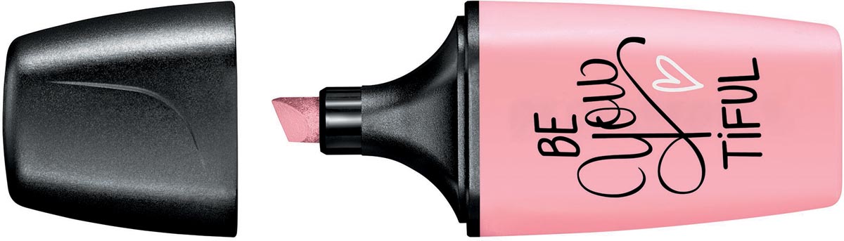 STABILO BOSS MINI Pastellove markeerstift, pastelroze