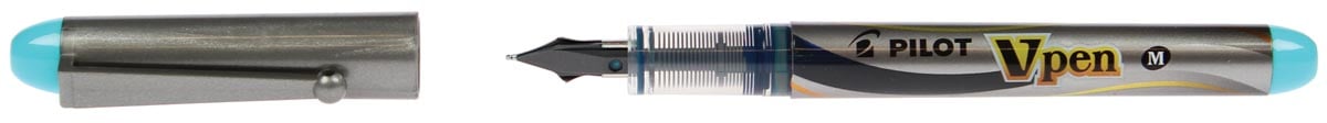 Pilot vulpen V-Pen Silver turkoois afbeelding