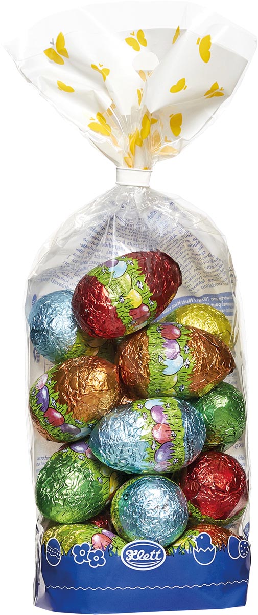 Klett paaseitjes, assorti, zakje van 200 g Klett paaseitjes, assorti, zakje van 200 g