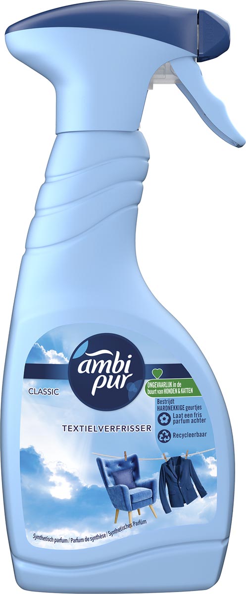 Ambi Pur textielverfrisser Classic, spray van 500 ml Ambi Pur textielverfrisser Classic, spray van 500 ml