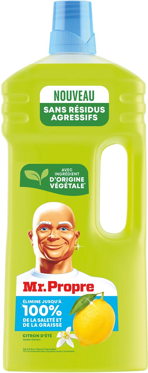 Mr. Proper allesreiniger Zomer Citroen, fles van 1,9 l Mr. Proper allesreiniger Zomer Citroen, fles van 1,9 l