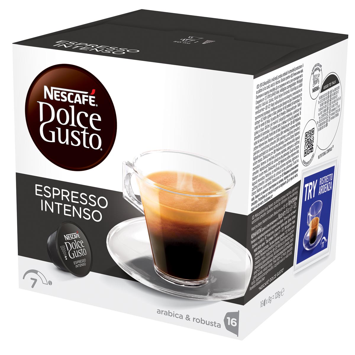 Nescafe Dolce Gusto Koffiepads Espresso Intenso Pak Van 16 Stuks huismerk kopen in de aanbieding